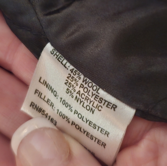 **$OLD**Calvin Klein Women's Wool Blend Jacket Peacoat Size 3X - Picture 4 of 12